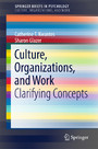 Culture, Organizations, and Work - Clarifying Concepts