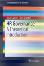 HR Governance - A Theoretical Introduction